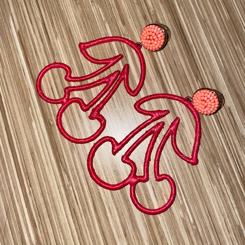 Cherry earrings!
